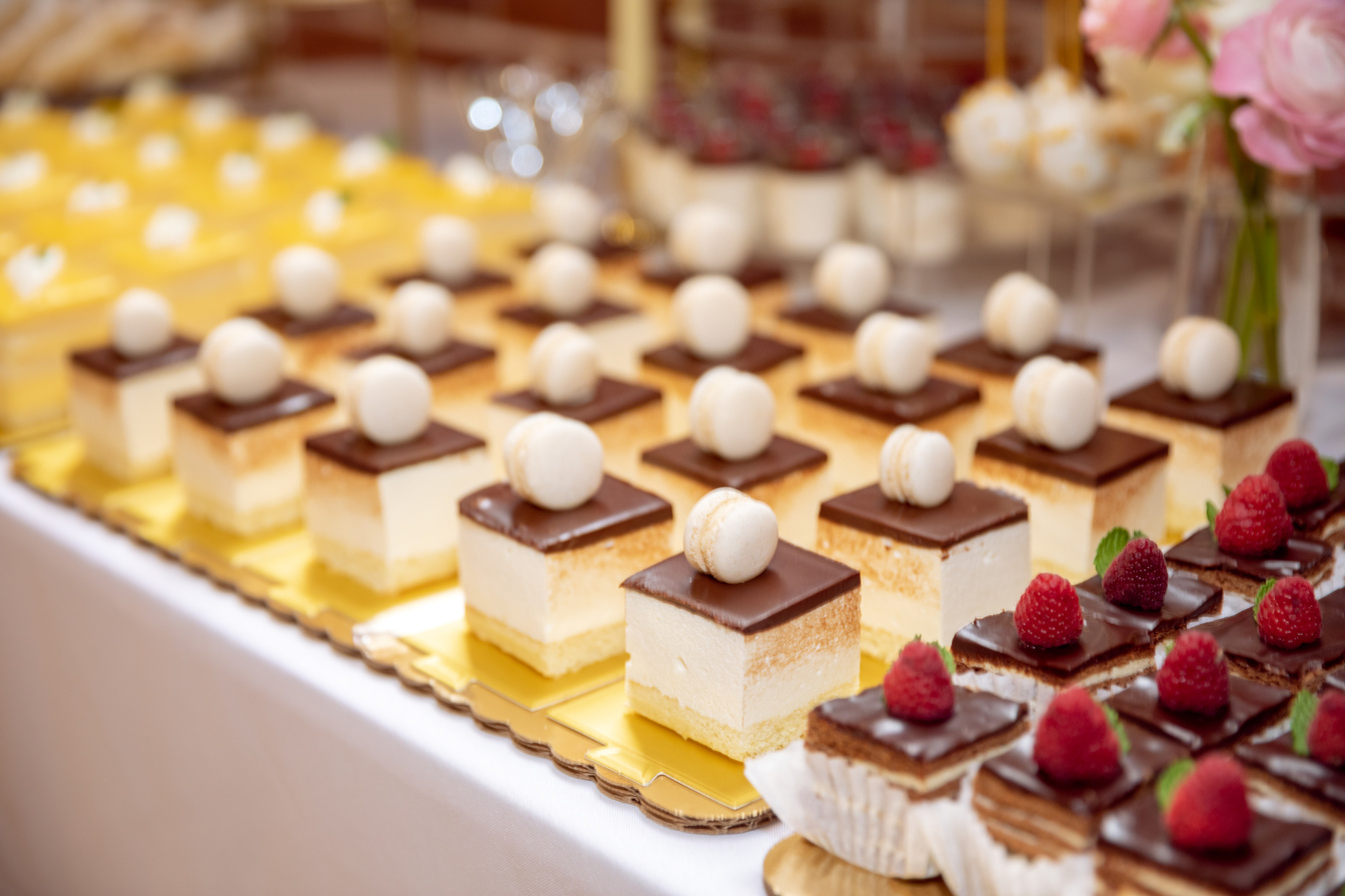 Assorted Desserts on a Table